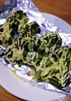 ブロッコリーのホイル焼き-レシピのメイン写真