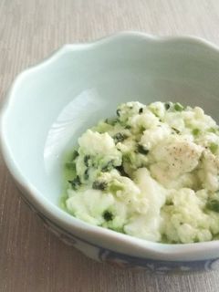 紫蘇の実漬物の卵白スクランブルエッグ-レシピのメイン写真