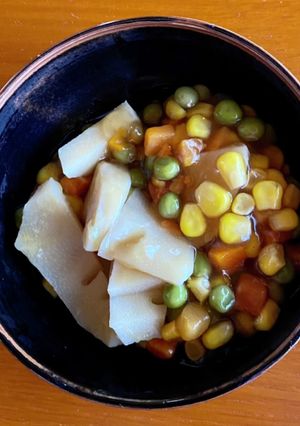 たけのこも色あざやかになりました-レシピのメイン写真