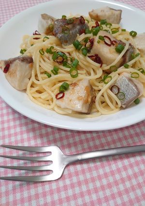 簡単☆お手軽ブリのオイルパスタ♩-レシピのメイン写真