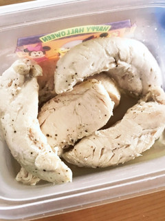 レンチンで!ささみの酒蒸し-レシピのメイン写真