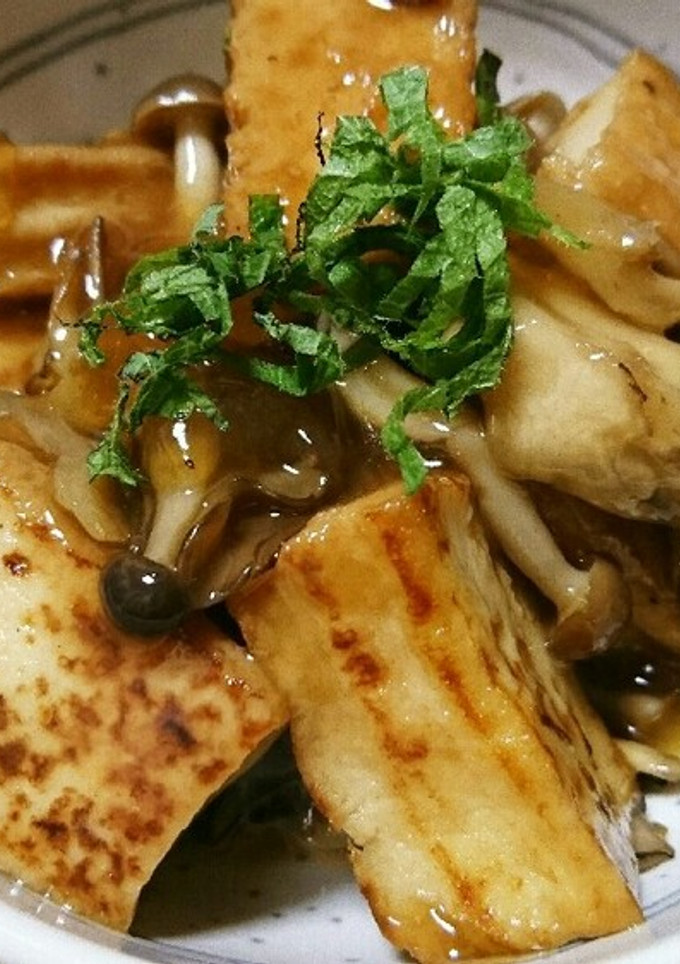 厚揚げときのこのあんかけ-レシピのメイン写真