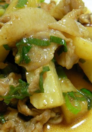 ★シャキシャキ長芋♪簡単♪豚肉炒め★-レシピのメイン写真