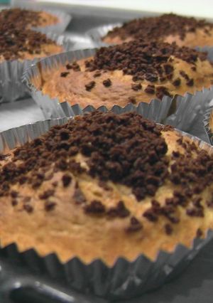 40分で作れる♪バナナカップホットケーキ-レシピのメイン写真