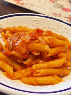 リコピンたっぷり♪トマトパスタ-レシピのメイン写真