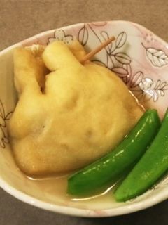 きんぴらごぼうの餅巾着-レシピのメイン写真
