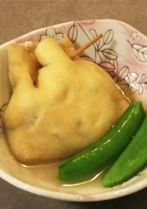 きんぴらごぼうの餅巾着-レシピのメイン写真