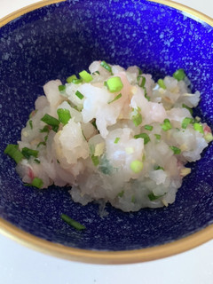 ゆかりのイブクロ 鯛のなめろう-レシピのメイン写真