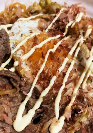 ウスターソースとパスタの麺で焼きそば-レシピのメイン写真