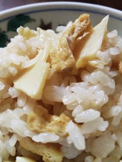 竹の子の炊き込みご飯-レシピのメイン写真