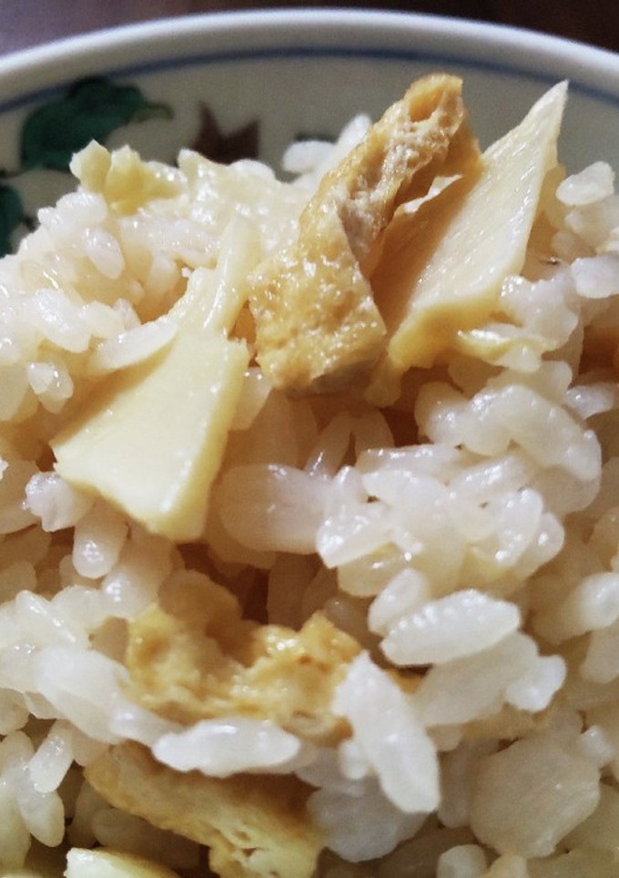 竹の子の炊き込みご飯-レシピのメイン写真