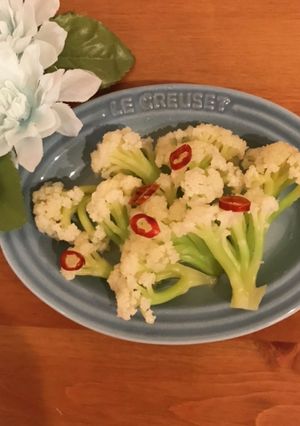 カリフラワー＊カリフローレのカンタン酢漬-レシピのメイン写真