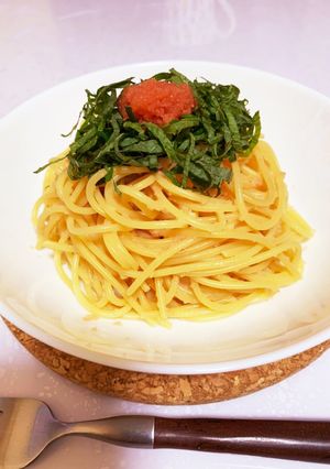 明太パスタ-レシピのメイン写真