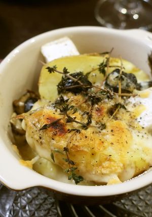 ポテト、チーズ、サーディンのオーブン焼き-レシピのメイン写真