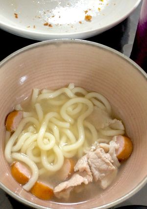 しょうまが食べるうどん-レシピのメイン写真
