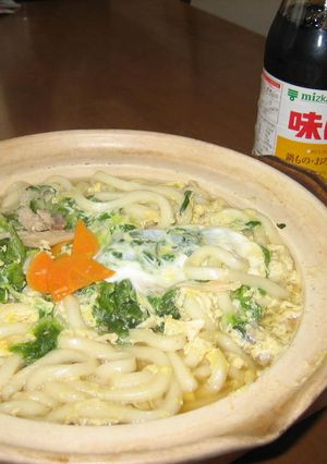 鍋焼きうどん-レシピのメイン写真