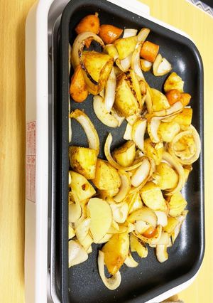 ニンニク醤油風味 ジャーマンポテト-レシピのメイン写真