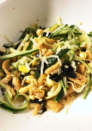 味付けいらず　大豆の力（ちから）ナムル-レシピのメイン写真