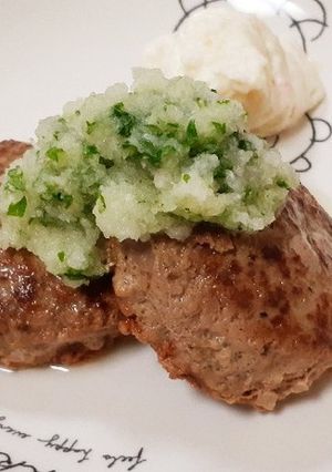 おろ紫蘇ハンバーグ-レシピのメイン写真