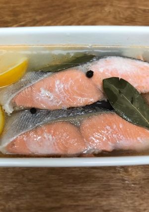 ボイル鮭☆レモン風味-レシピのメイン写真