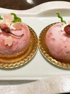 ピンクで可愛く♡桜あんのムース-レシピのメイン写真