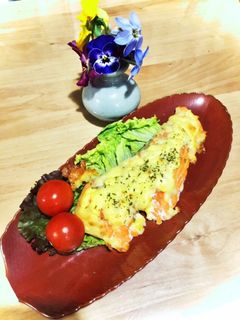 簡単☆シャケのマヨチーズオーブン焼き✨-レシピのメイン写真