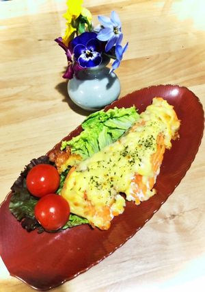 簡単☆シャケのマヨチーズオーブン焼き✨-レシピのメイン写真