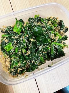ほうれん草の胡麻和え 甘め-レシピのメイン写真