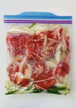 【下味冷凍】豚バラの南蛮炒め-レシピのメイン写真