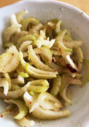 セロリの漬物-レシピのメイン写真