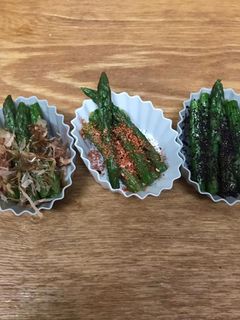 味変できる!アスパラのバター炒め-レシピのメイン写真