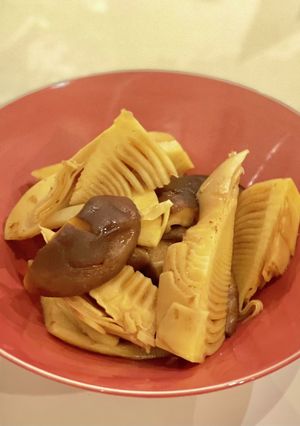 簡単！タケノコと椎茸の煮物-レシピのメイン写真
