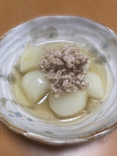 かぶと鶏のそぼろあんかけ-レシピのメイン写真