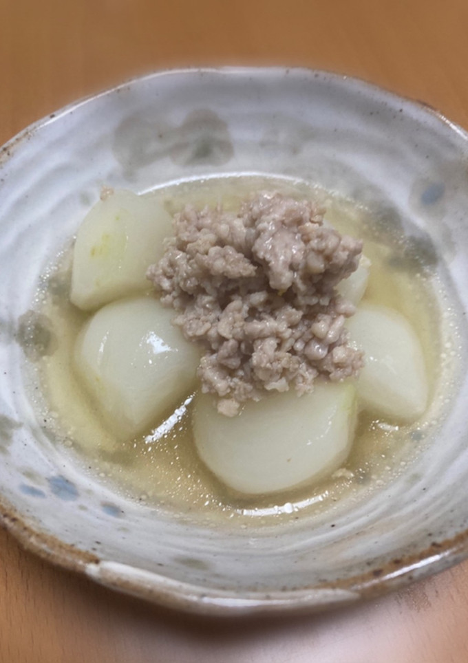 かぶと鶏のそぼろあんかけ-レシピのメイン写真