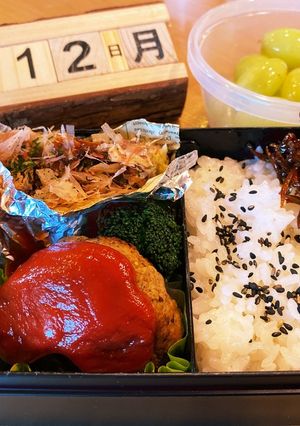 中学生男子お弁当　2021.4/12-レシピのメイン写真
