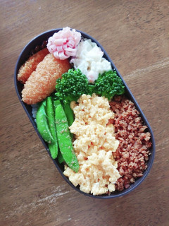 JK☆カラフル3色弁当♪-レシピのメイン写真