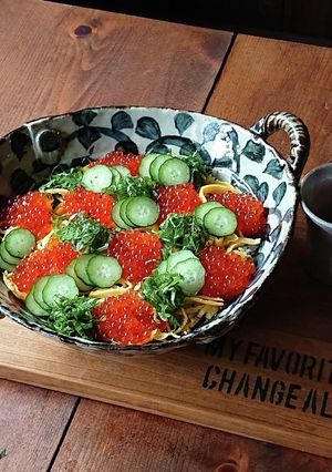 子供の日★めっちゃ簡単!親子ちらし-レシピのメイン写真