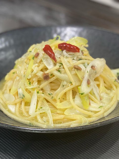 長葱たっぷり!簡単 本格ペペロンチーノ-レシピのメイン写真