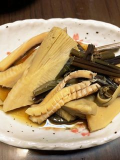 旬で美味しく!筍とワラビの煮物♡-レシピのメイン写真