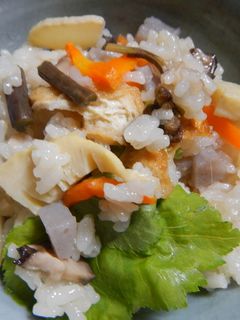 ワラビ、筍など…春を感じる炊き込みご飯-レシピのメイン写真