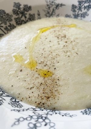 STAUBでじゃが芋と玉葱のポタージュ-レシピのメイン写真