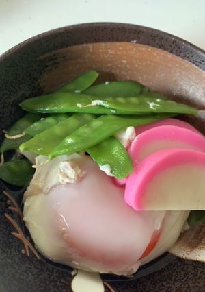 ゆかりのイブクロ　　絹さやの卵とじ-レシピのメイン写真