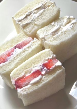 食べやすいフルーツサンド-レシピのメイン写真