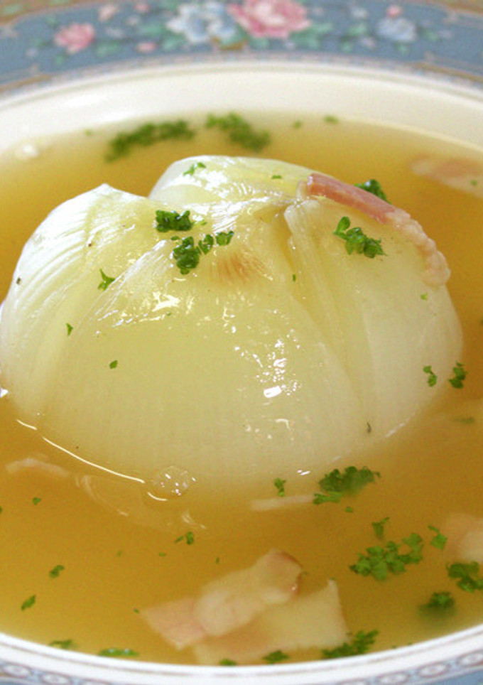 季節限定！新玉ねぎの丸ごとスープ【動画】-レシピのメイン写真