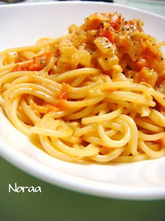 濃厚!プチトマトのチーズマヨパスタ-レシピのメイン写真