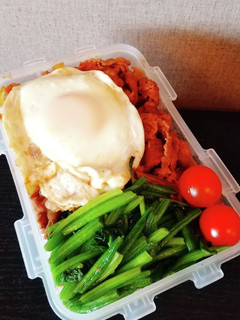 お弁当(4/12)焼き肉-レシピのメイン写真