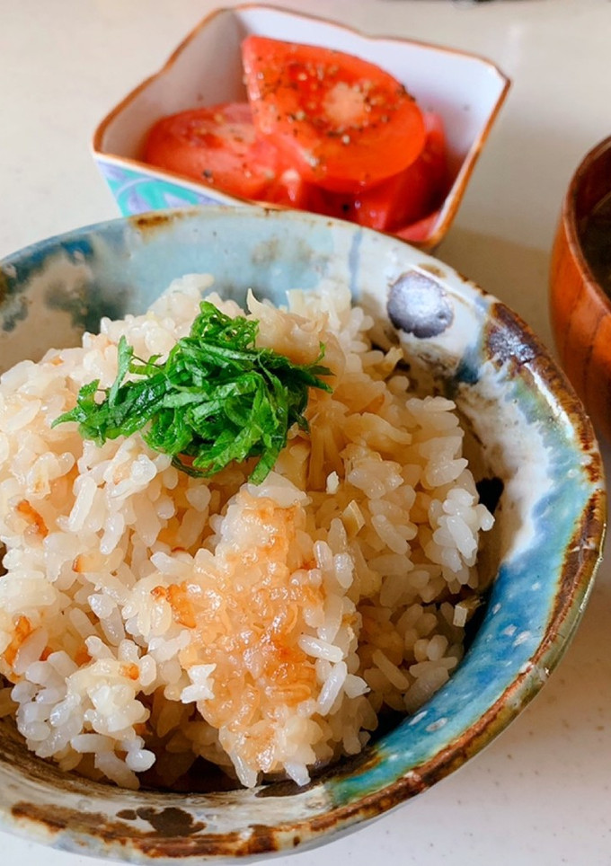 ほたての炊き込みごはん-レシピのメイン写真