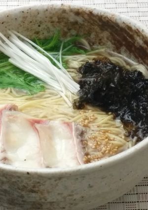 塩ラーメンスープ 簡単 本格鯛だし中華麺-レシピのメイン写真