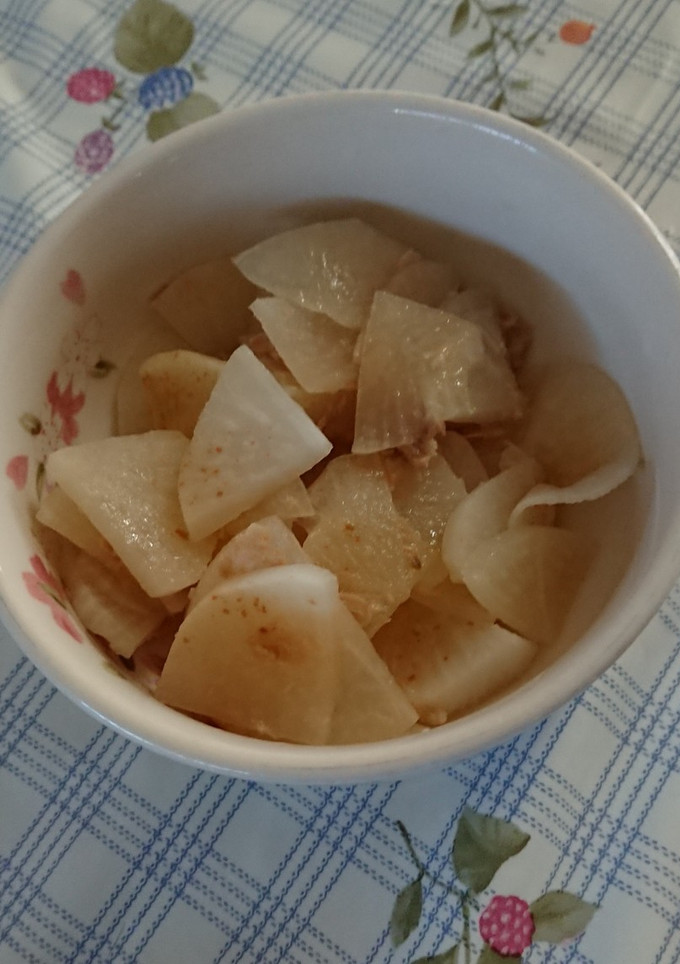 シーチキンと春大根のさっと炒め煮-レシピのメイン写真
