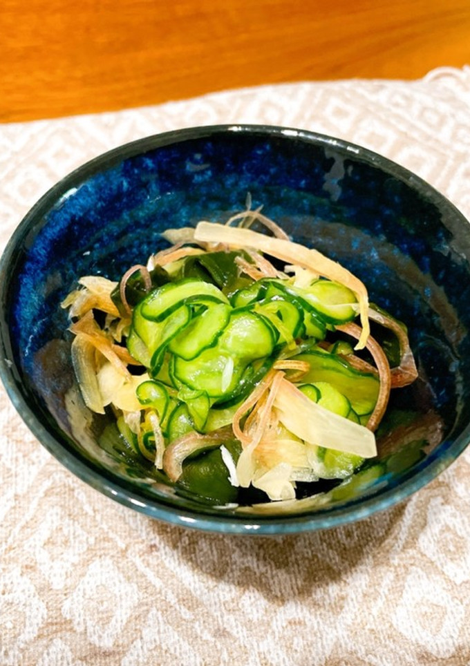 きゅうりとみょうがの酢の物-レシピのメイン写真